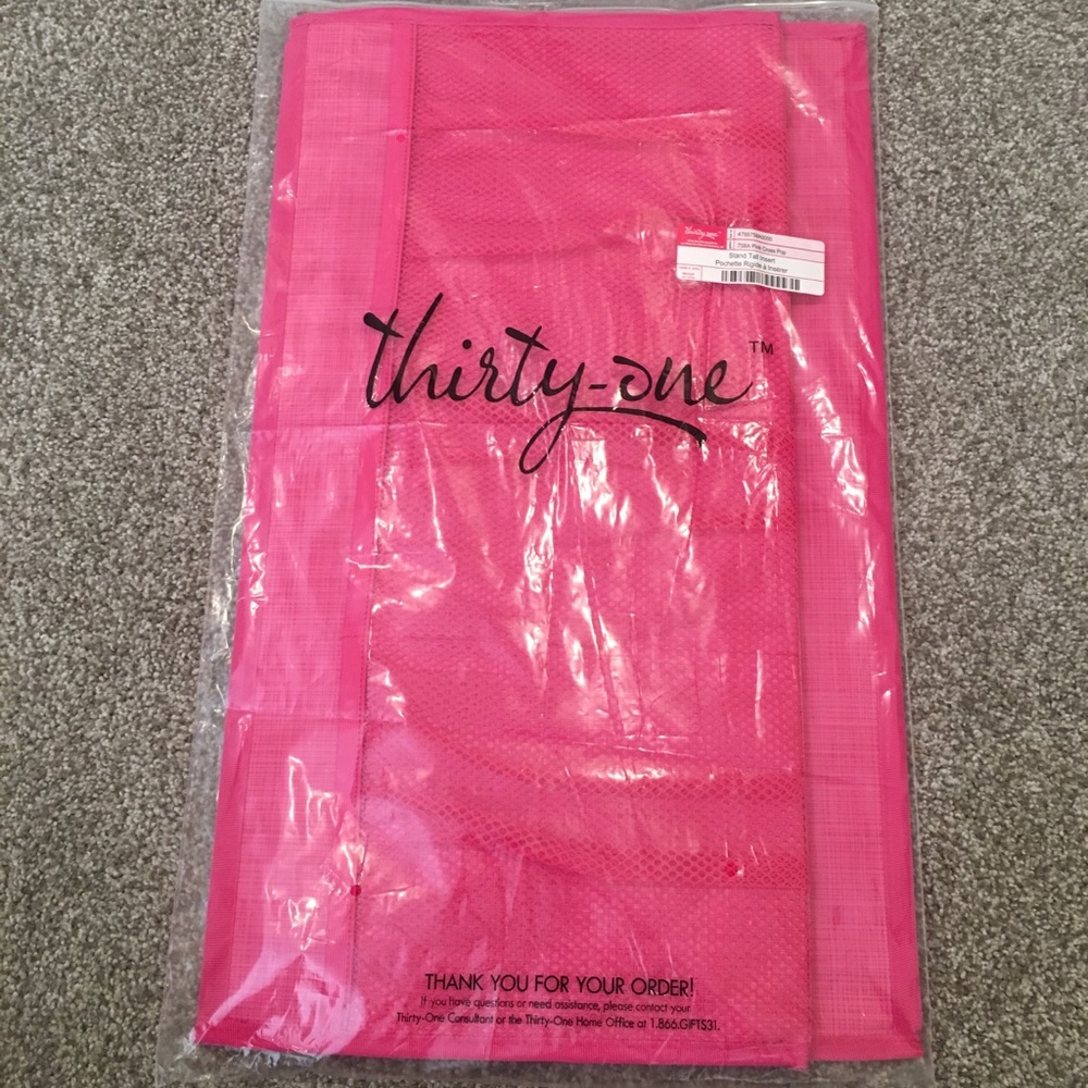 Thirty-One Stand Tall Insert in Pink Cross Pop